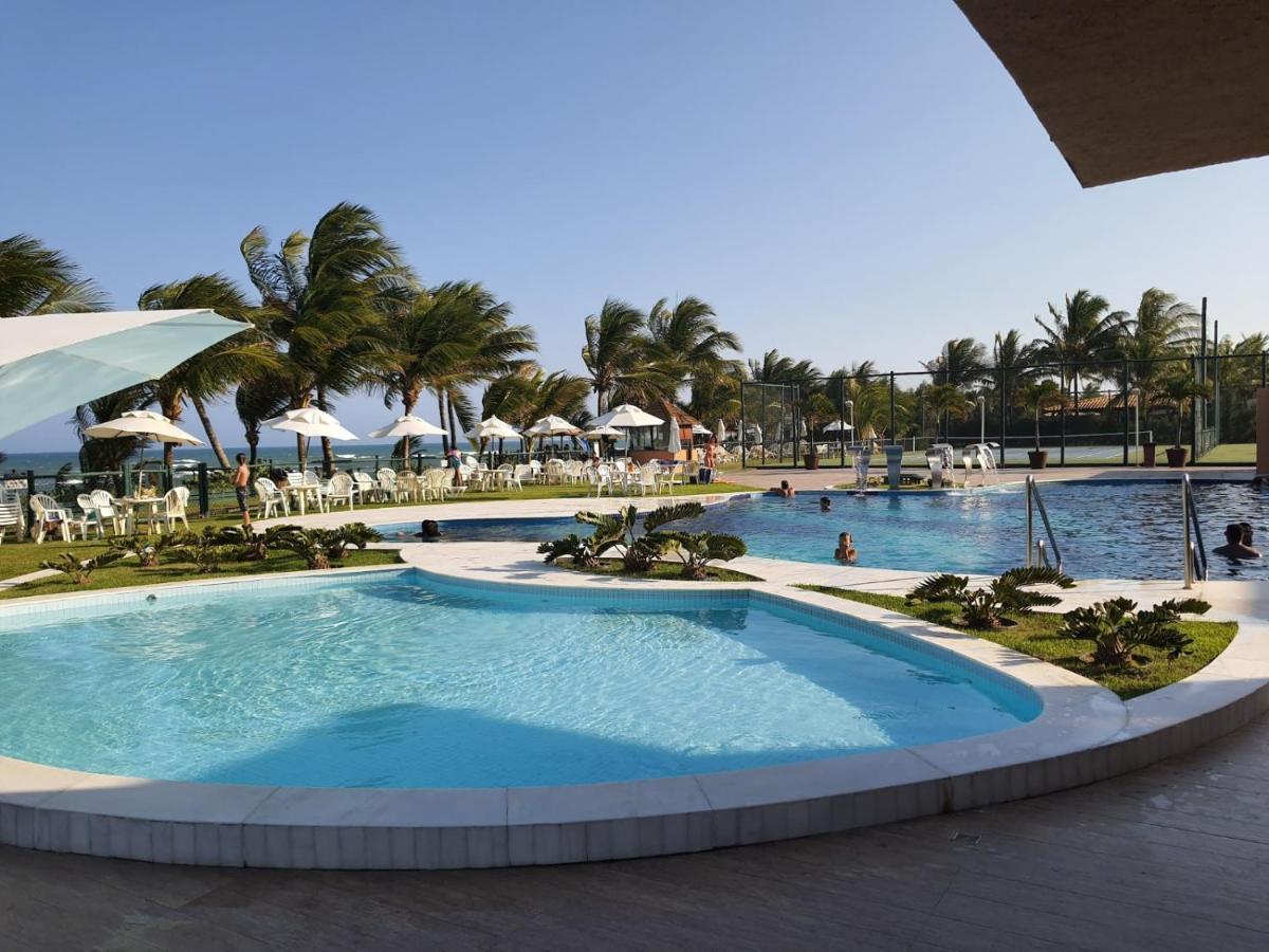 Guarajuba Pe Na Areia Appartement Buitenkant foto