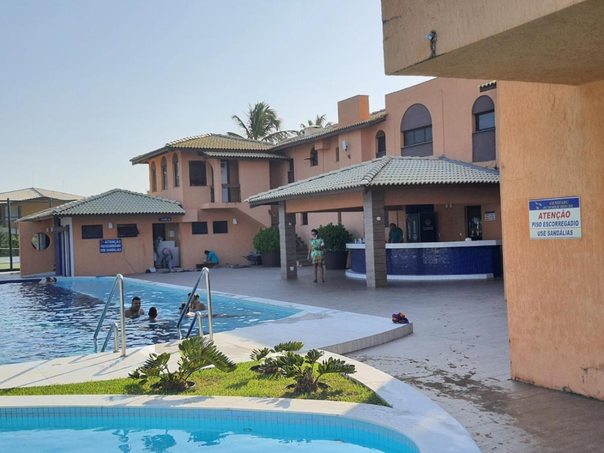 Guarajuba Pe Na Areia Appartement Buitenkant foto